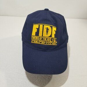 FIDF Friends of the Israel Defense Forces IDF Blue Cotton Ball Cap One Size